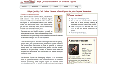 Desktop Screenshot of livemodelbooks.com